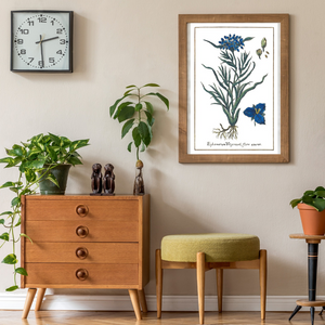 Virginia three-leaf poster