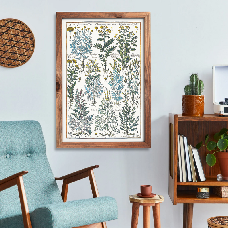 Tansy and wormwood poster